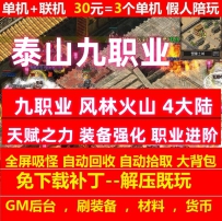 gee泰山九职业风林火山4大陆职业进阶