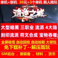 gee遗迹之城大型暗黑三职业4大陆刻印流派